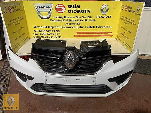 Orjinal Çıkma Renault Symbol Ön Tampon ve Diğer Parçalar