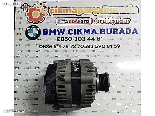 13595628 Opel Astra j Insignia Zafira Çıkma Şarj Dinamosu Orj