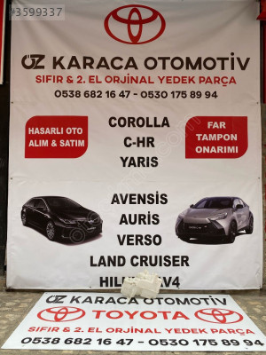 2019-2025 TOYOTA COROLLA ÇIKMA ORJİNAL SİLECEK SUYU BİDONU