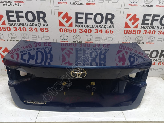 TOYOTA COROLLA BAGAJ KAPAĞI ÇIKMA ORİJİNAL PARÇA