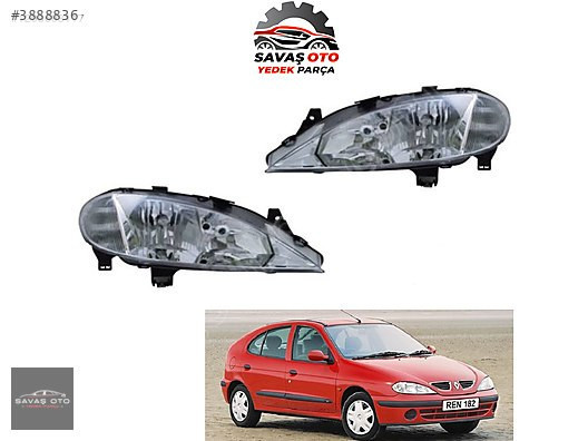 MEGANE FAR SAĞ SOL 1999-2002 / ADET FYAT / 7701047184 7701047180