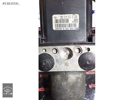 Audi A8 ABS Beyni 0265225197 0265950088