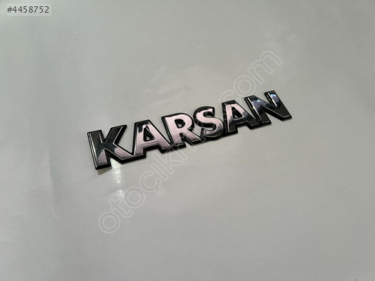 Karsan J9 Premier Arka Karsan Yazısı