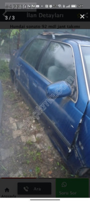 Hyundai sonata çamurluk kapı