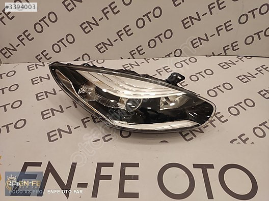 RENAULT MEGANE MAKYAJLI 3 SAĞ FAR ORJİNAL 260108719R
