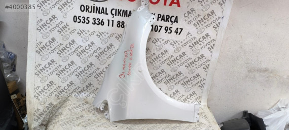 TOYOTA COROLLA 2019 2025 SAĞ ÖN ÇAMURLUK ÇIKMA ORJİNAL