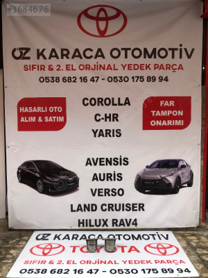 2016-2022 TOYOTA C-HR ÇIKMAORJINAL ÖN TAMPON DEMİRİ BABALARI
