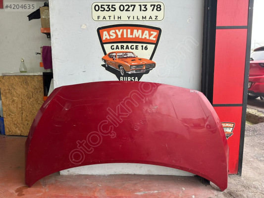 HYUNDAİ İ10 MOTOR KAPUTU ORJİNAL KIRMIZI