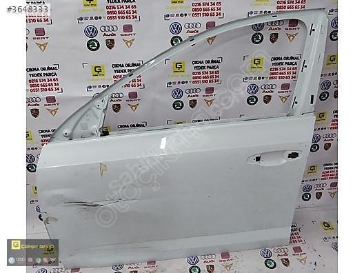 SKODA OCTAVİA 2013-2019 SOL ÖN KAPI ÇIKMA SÖKME YEDEK PARÇA