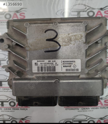 RENAULT CLİO MOTOR BEYNİ 8200636605-820050598393-S110140022