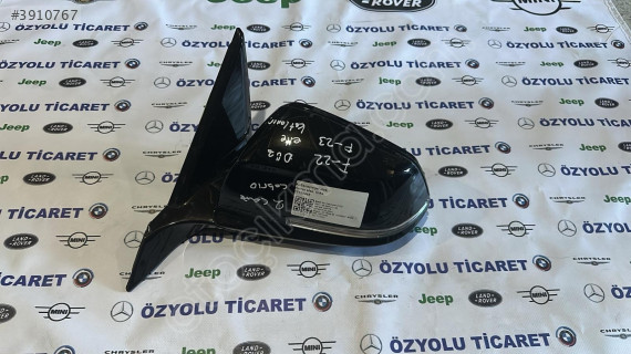 BMW F22-F23 2 Serisi Sol Elle Katlanır Ayna