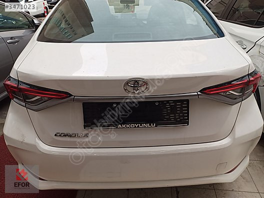 TOYOTA COROLLA BAGAJ KAPAĞI ORİJİNAL PARÇA 2019-2024