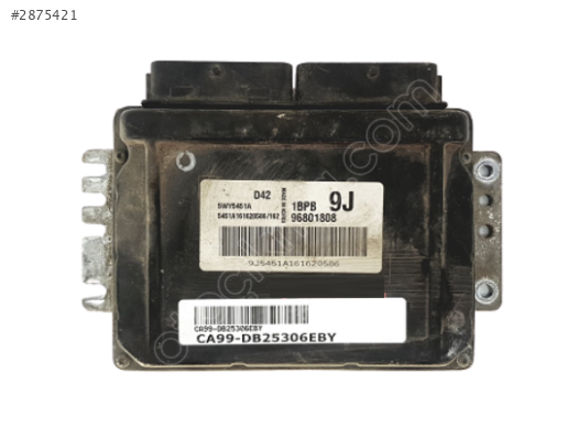 Chevrolet Lacetti Matiz Motor Beyni 96801808 5WY5451A Garantili