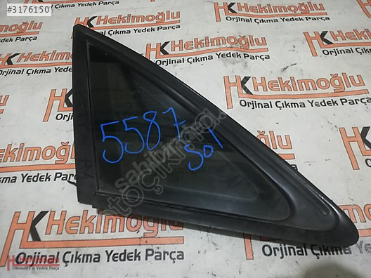 AUDİ A4 SOL ARKA KELEBEK CAMI E6 43R 00048