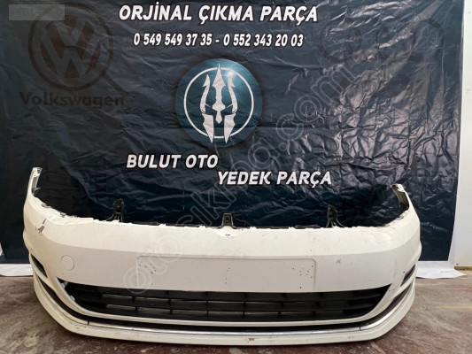 Volkswagen Golf 7 İçin Çıkma Ön Tampon - Dolu