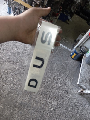 Dacia Duster yazısı