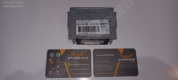 4L0907391 AUDI Q7 06-15- VW SCİROCCO 09-15  XENON BEYİN .