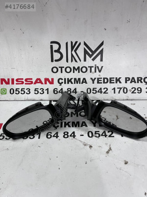 Nissan Almera 2000-2003 Sağ Sol Elektrikli ayna