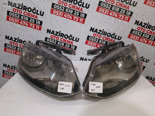 Volkswagen Polo 2016 orijinal Hella sağ sol far hatasız