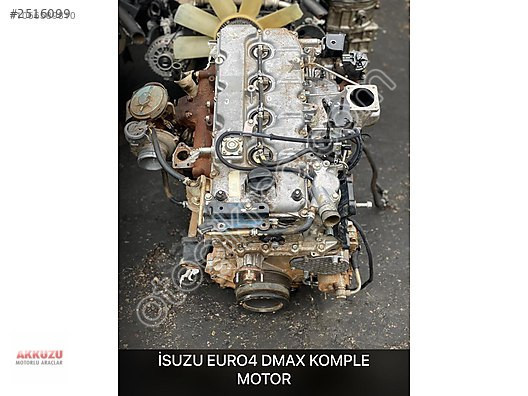 ISUZU DMAX EURO4 MOTOR ÇIKMA ORJİNAL !!!! [XDB0812A03]
