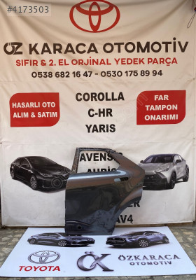 2024-2025 TOYOTA C-HR ÇIKMA ORJİNAL SOL ARKA KAPI