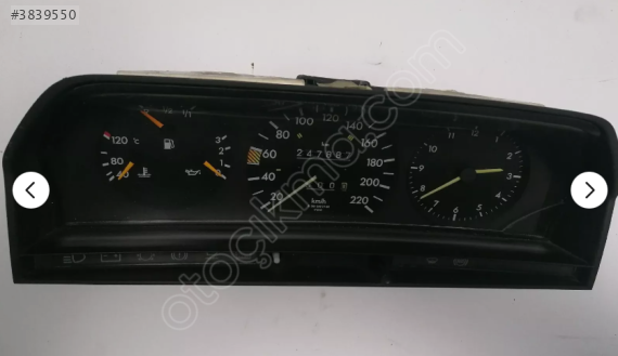 2015 Mercedes-Benz 190 E 201 Gösterge Paneli437922 38584-