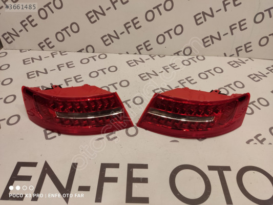 AUDİ A6 C6 SAĞ SOL STOP LAMBASI SIFIR LEDLİ LED ENFE