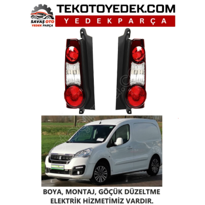 PARTNER PANELVAN ARKA KIRMIZI STOP SAĞ SOL 2016 VE ÜZERİ KAMPANYA