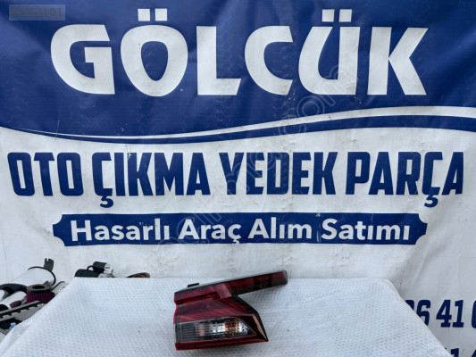 Nissan Qashqai J12 Sağ Arka Dış Stop ORJİNAL