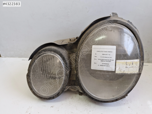 W210 E200 E220 SOL ÖN FAR ORJİNAL 1996-2000