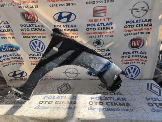 Mazda 3 sağ ön çamurluk orijinal siyah 2000-2010