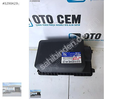 OTO CEMDEN ÇIKMA HYUNDAİ İ20 HAVA FİLTRE ÜST KAPAĞI 28111 C