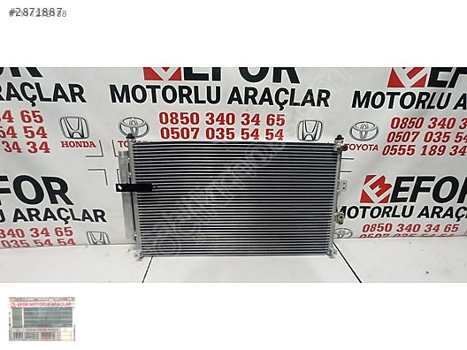 HONDA CIVIC 1.6 HYBRD AT SIFIR KLİMA RADYATÖRÜ 06-OEM.80110-SNAA