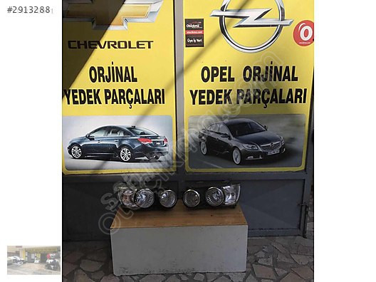 Chevrolet aveo t300 sağ sol takım farlar ORJİNAL OTO OPEL