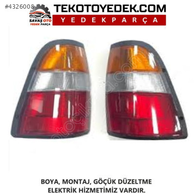 TFR ARKA BEYAZ STOP SAĞ SOL 1997 1998 1999 2000 2001 2002