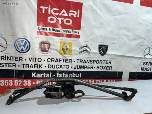 Volkswagen Transporter 4 Çıkma Orjinal Ön Cam Silecek Motoru