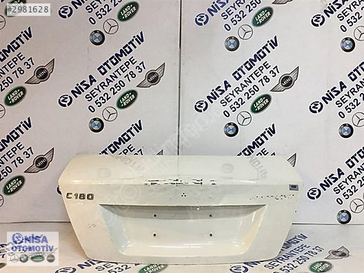 MERCEDES C SERİSİ W204 C180 KASA BAGAJ KAPAĞI ORJ ÇIKMA