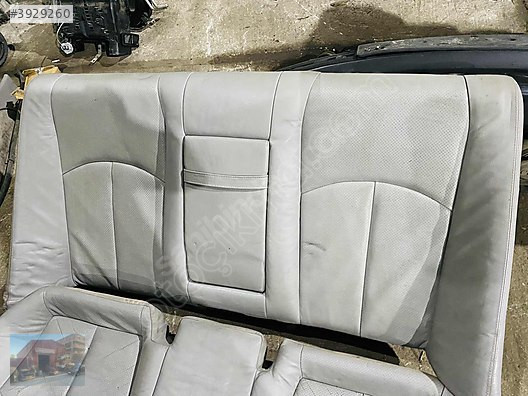 MERCEDES W211 E-SERİSİ ORJİNAL GRİ DERİ KOLTUK TAKIMI