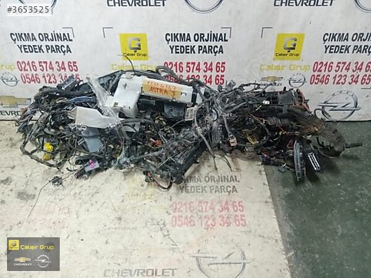 OPEL ASTRA J 1.3 KOMPLE MOTOR TESİSATI ÇIKMA SÖKME YEDEK PARÇA O