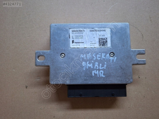 MASERATI GHİBLİ QUATTROPORTE EGSOZ BEYNİ 670009446