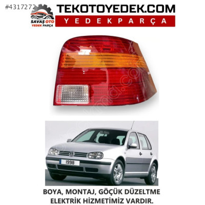 GOLF ARKA SARI-KIRMIZI STOP SAĞ SOL 1998 VE ÜZERİ / KAMPANYA