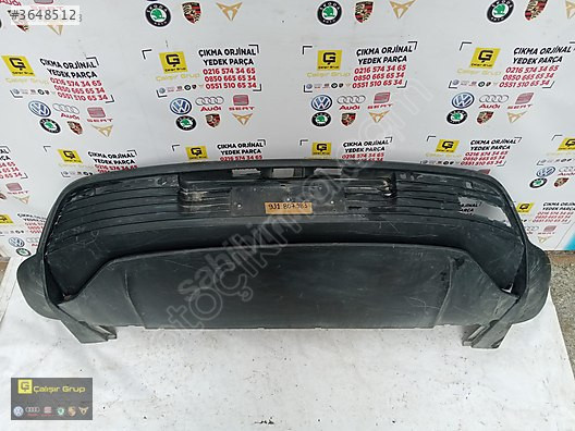 PORSCHE TAYCAN ARKA TAMPON DİFÜZÖRÜ OEM 9J1807983 ÇIKMA SÖKME
