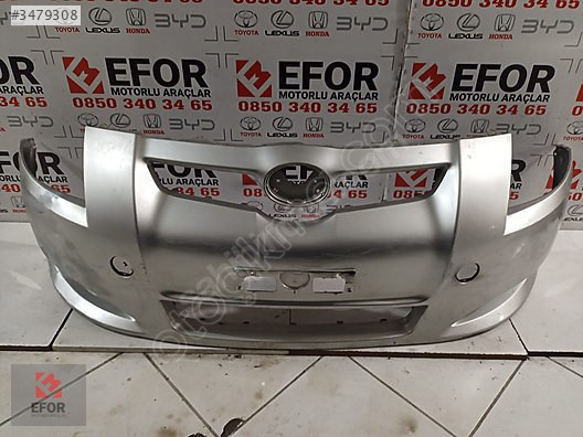 TOYOTA AURİS ÖN TAMPON ÇIKMA ORİJİNAL PARÇA 2007-2010