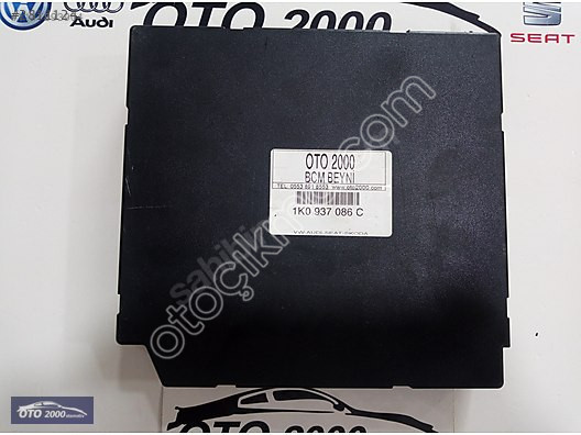 1K0937086C-1K0 937 086 C VOLKSWAGEN GOLF 6-TOURAN BCM BEYNİ
