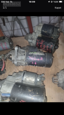 Opel Vectra b 1.6 marş dinamosu