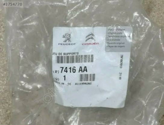Peugeot 508 mesnetler takımı 7416 AA