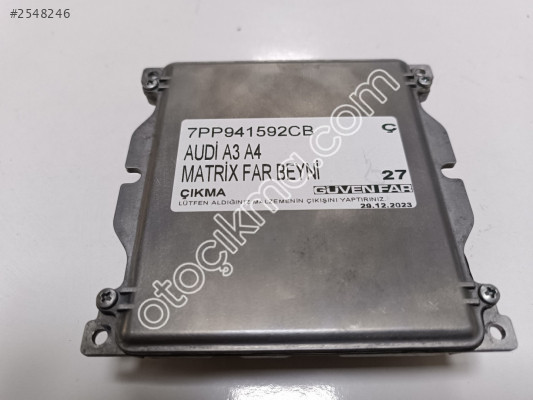 AUDİ A3 A4 MATRİX FAR BEYNİ 7PP941592CB Ç