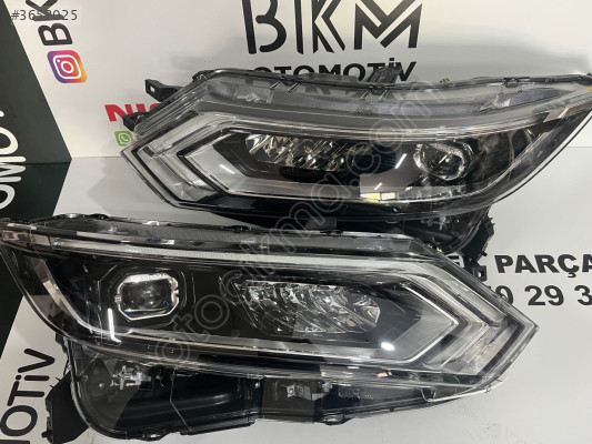 Nissan Qashqai J11 (2017-2021) Sağ Sol Ön Far