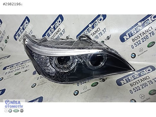 BMW 5 SERİSİ E60 KASA SAĞ FAR TEK BEYİN LCİ SIFIR 63127177752