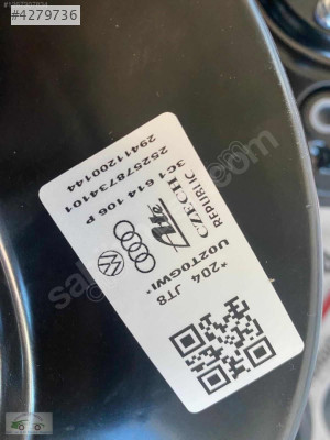 1,4 TSİ PASSAT TİGUAN MÜŞÜRLÜ TİP SIFIR FREN SERVOSU 3C1614106P